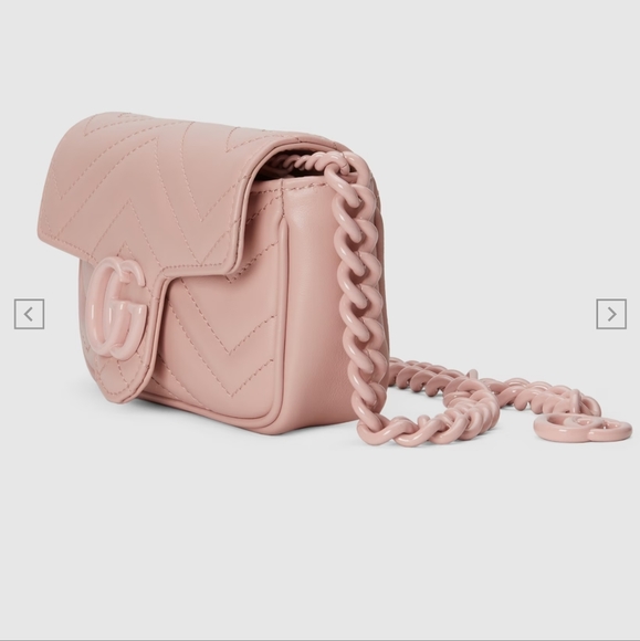 Authentic Gucci Marmont Super Mini Belt/Shoulder Bag - Picture 5 of 15